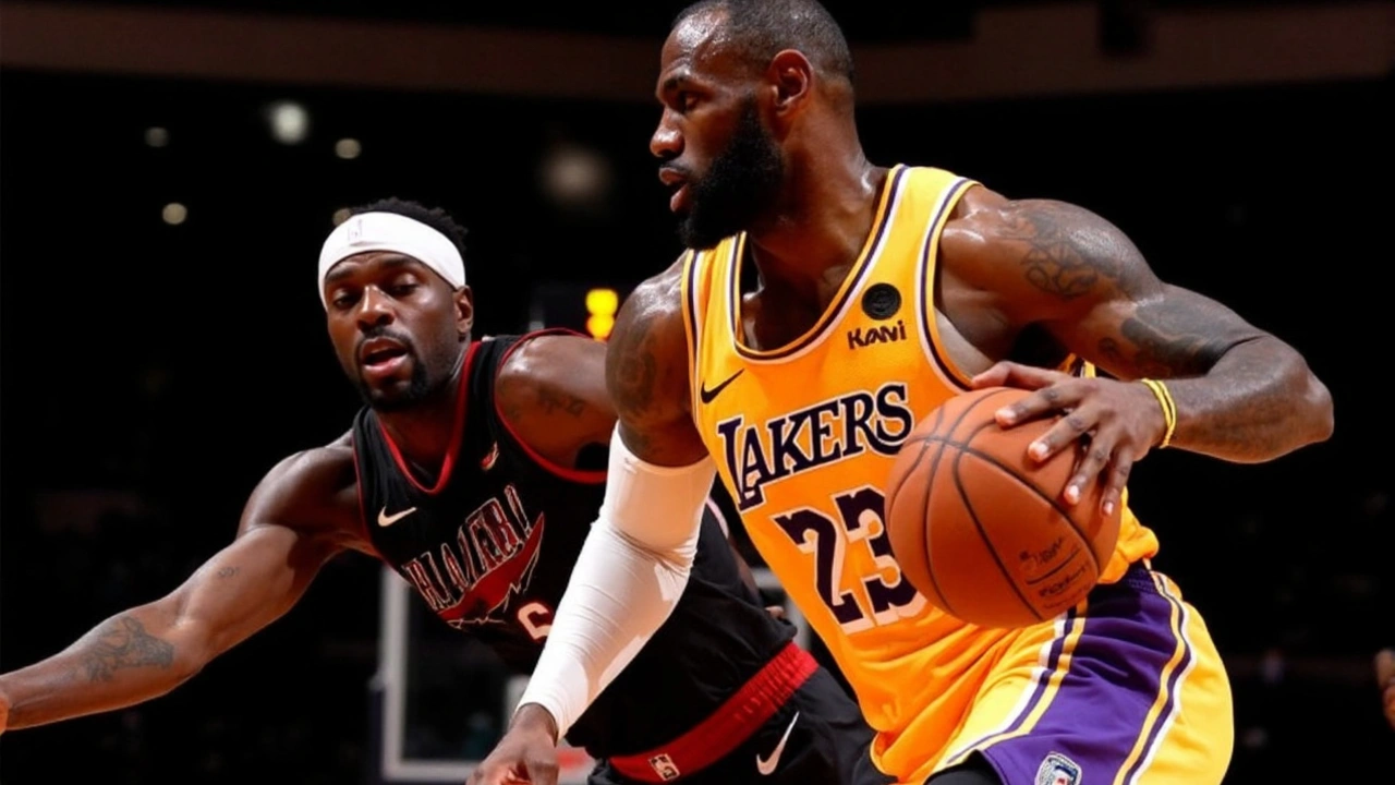 Lakers Superam Trail Blazers com Atuação de Estouro de LeBron